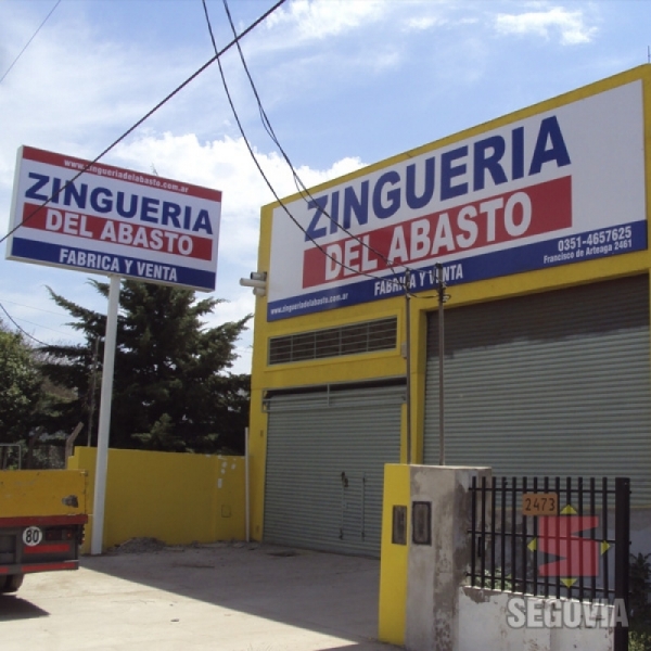 Letreros Front Zinguería del Abasto