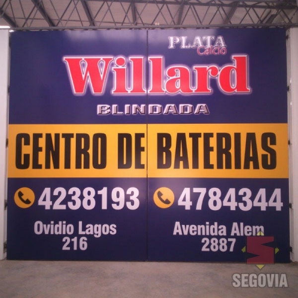 Letreros Front Willard