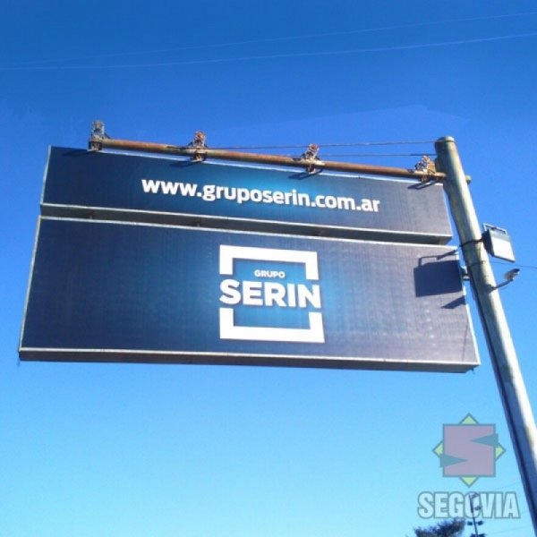 Cartel Luminoso Grupo Serin